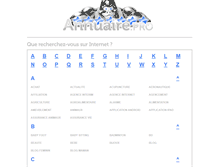 Tablet Screenshot of annuaire.pro